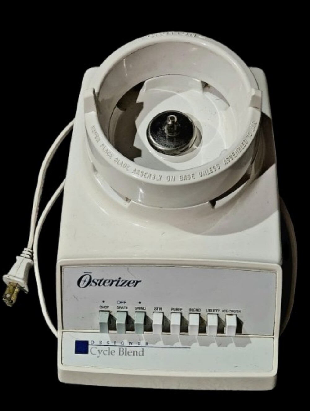 Sunbeam Osterizer Blender Base Only 887-20H